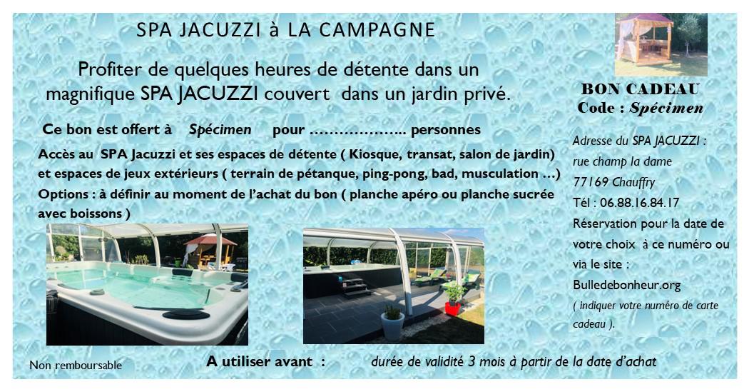 carte cadeau bulle de bonheur